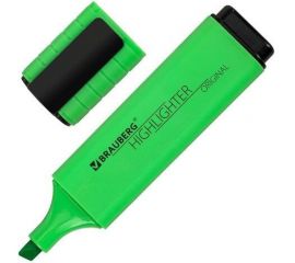 Текстовыделитель BRAUBERG ORIGINAL NEON зеленый, линия 1-5 мм 152212 