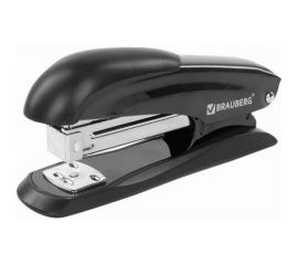 Степлер BRAUBERG Office Expert №24/6 26/6, металлический, до 25 листов, черный 228593 