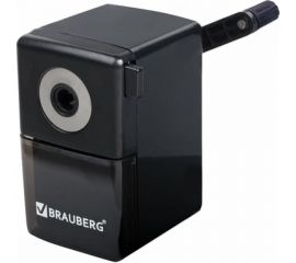 Механическая точилка BRAUBERG Black Jack металлический механизм, цвет черный 222516 