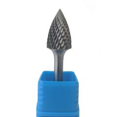 Борфреза гиперболическая с заостренным концом (10х20х6х65 мм; ВК8; G10; 20Х06) ИНСТУЛС 00001337680 