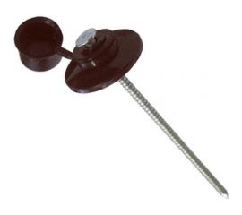 Кровельный гвоздь Госкреп 3,0x70 коричневый, пакет 20 шт. 9-0016491 