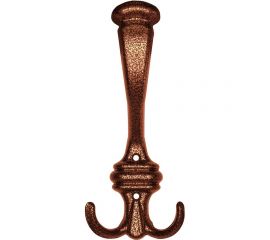 Крючок-вешалка Трибатрон КВ-5 медный антик 87785 