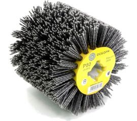 Щетка-валик нейлоновая по дереву 6-083 110 мм, P80 на щеточные шлифмашины ОСБОРН PLM.RB11010019P80 