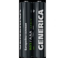 Солевая батарейка GENERICA r03/aaa (2шт/упаковка) ABT-R03-ST-S02-G 