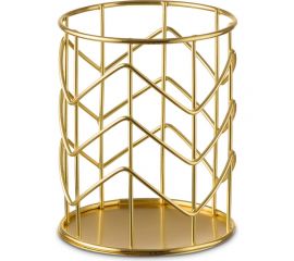 Металлический органайзер для канцелярии, кистей BIRD HOUSE J0073 