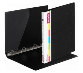 Пластиковая папка 30 шт в упаковке Attache на четырех кольцах 25/32 мм А4 черная F504/07 50256 