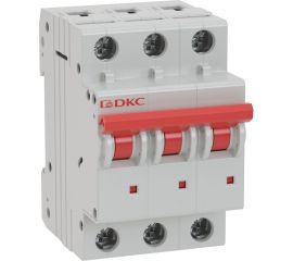 Автоматический модульный выключатель DKC yon md63 3p 25а d 6ka MD63-3D25-6 