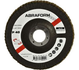 Круг лепестковый FlapLine ZC, 125 мм, угловой, Р40 ABRAFORM AF-FL-ZC-KLT2-40 