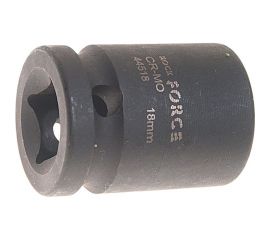 Головка торцевая 6-гранная ударная 18 мм, 1/2"", L=40 мм ROCKFORCE RF-44518 