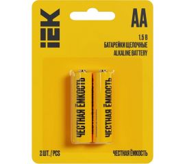 Щелочная батарейка IEK alkaline optima lr06/aa (2шт/блистер) ABT-LR06-OP-L02 