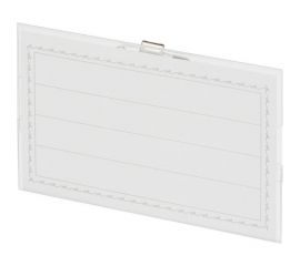 Бейдж Attache металл, зажим/булавка, 50шт, 90х55мм 107619 