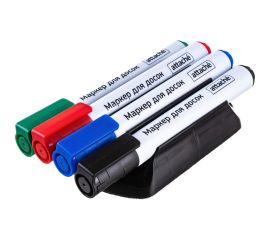 Набор с магнитной губкой и 4 маркерами Attache WB2008 5 шт 800866 