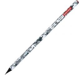 Чернографитный карандаш BRAUBERG ARMY 1 шт, HB, корпус ассорти 181770 