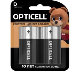Батарейки OPTICELL D 2шт 5051005 