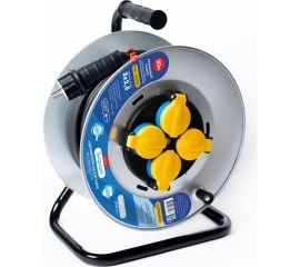 Удлинитель на металлической катушке энаргит МК2: кг 3х2,5 50 метров МК2-325-50К-Т 