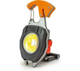 Фонарь-мультитул ЯРКИЙ ЛУЧ KM-147 Муравей COB-брелок max740лм+red резак/прикур/2 биты, акк.400mAh 4606400106715 