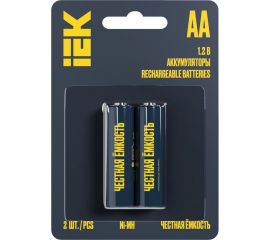 Аккумулятор IEK green ni-mh aa 2700мач (2шт/блистер) AAK-NIMH-06-2700-L02 