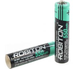 Аккумулятор ROBITON 2шт. 550MHAAA-2 DECT 13903 
