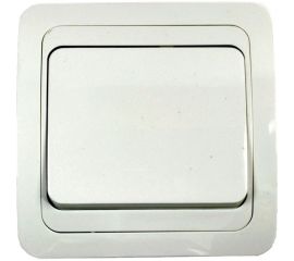 1 клавишный выключатель Econ Мимоза 10А белый 2101 