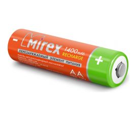 Аккумулятор Mirex, Ni-MH HR6 / AA 1400mAh 1,2V 4 шт ecopack 23702-HR6-14-E4 