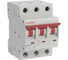 Автоматический модульный выключатель DKC yon md63n 3p 50a c 6ka MD63N-3PC50 