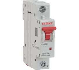 Автоматический модульный выключатель DKC YON MD63 1P 6А B 10kA MD63-1B6-10 