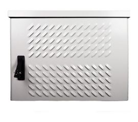 Уличный всепогодный настенный шкаф ЦМО IP65, 9U, серый ШТВ-Н-9.6.3-4ААА 