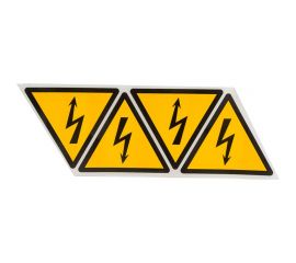 Символ Молния TDM треугольник 130х130х130мм SQ0817-0017 