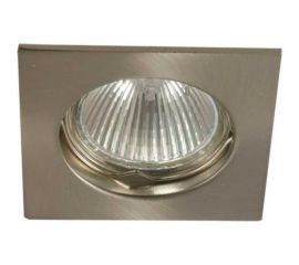 Стационарный литой светильник Светкомплект DS10 SN квадратный сатин-никель DS10SNMR16 