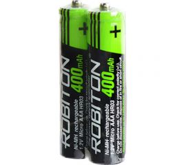 Аккумулятор ROBITON 2шт. SOLAR 400MHAAA-2 14580 