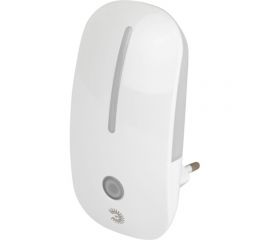 Светодиодный светильник ночник ЭРА NN620LSW в розетку, с датчиком, освещенности, белый Б0057211 