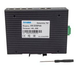 Коммутатор Amatek AN-SX6P4A на 6 портов 7000688 