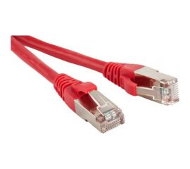 Патч-корд Hyperline PC-LPM-STP-RJ45-RJ45-C5e-10M-LSZH-RD F/UTP, экранированный, Cat.5е (100% Fluke Component Tested), LSZH, 10 м, красный 230128 