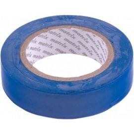Изолента MATRIX ПВХ, 15 мм х 10 м, синяя, 150 мкм 88770 