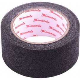 Клейкая противоскользящая лента MATRIX черная, 50 мм х 5м, 88707 