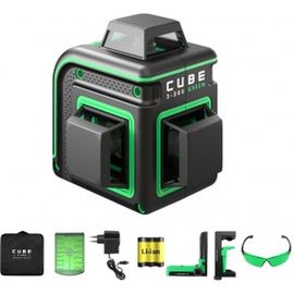 Построитель лазерных плоскостей ADA Cube 3-360 GREEN Home Еdition А00566 