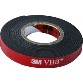 Монтажная универсальная лента 3М чёрная 12 мм х 1,5 м 4607166909497 