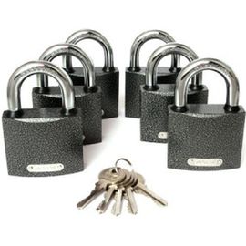 Висячие замки APECS PD-01-63 6Locks+5Keys 11651 