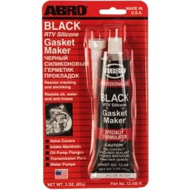 Высокотемпературный герметик прокладок ABRO черный USA 85г 12-AB-R 