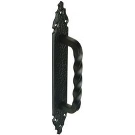 Ручка скоба с накладкой Amig R 102 NGM manillon con placa 6430 