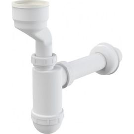 Сифон для писсуара Alca Plast бутылочный, 1 1/4"x40 мм, с прямой трубкой 40 мм 025-1332 