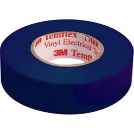 Изолента ПВХ 3М Temflex 1300 синяя, рулон 15 мм x 10 м 7100081323 