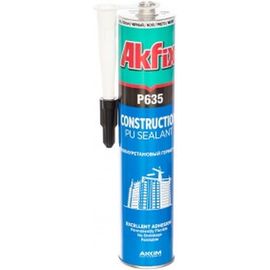 Полиуретановый строительный герметик Akfix P635 35 Шор, черный, 310 мл AA113 