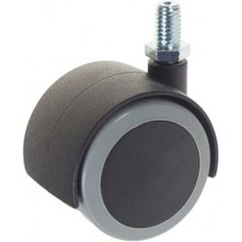 Колесо без тормоза Alex D50 ось резьба М10 1-0645 