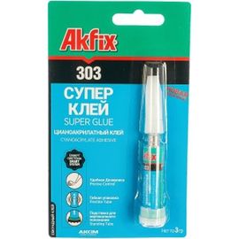 Супер клей Akfix 303 3 гр GA003 