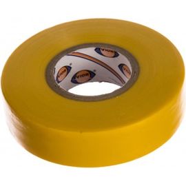 Профессиональная изолента Aviora 165мкм ПВХ 19мм*20м желтая 305-033 