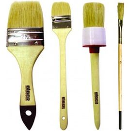 Набор кистей (натуральная щетина) 4шт Biber 31402 тов-115035 