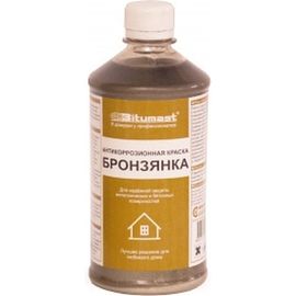 Антикоррозионная защитная краска, 0.5 л Bitumast 4607952903845 
