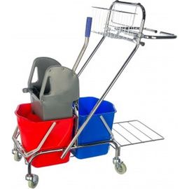 Двойная уборочная тележка Baiyun 2х17л IT-0109 