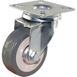 Поворотное колесо Brante 50 мм серая резина 33050 104401 